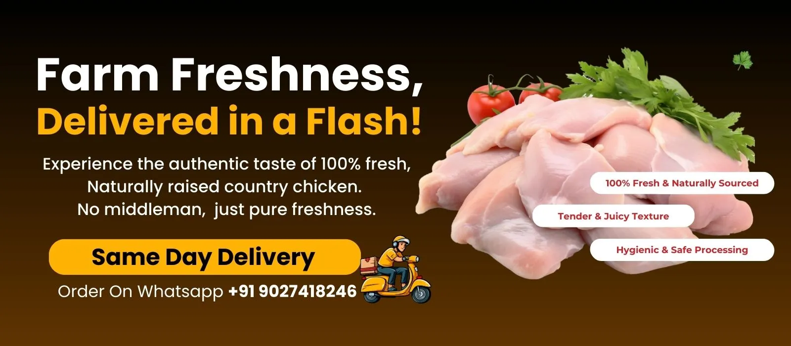 Safara Pure Nutrition Desi Chicken