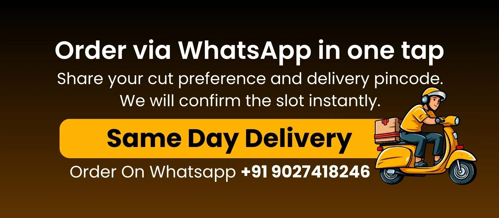 Safara WhatsApp Quick Order